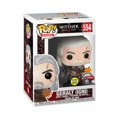 Figurine Funko Pop! N°554 - The Witcher - Geralt (gw)